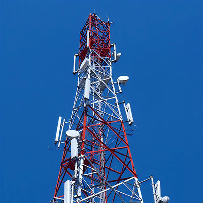 30 м самоподдерживающаяся решетчатая башня для связи GSM башня из угловой стали