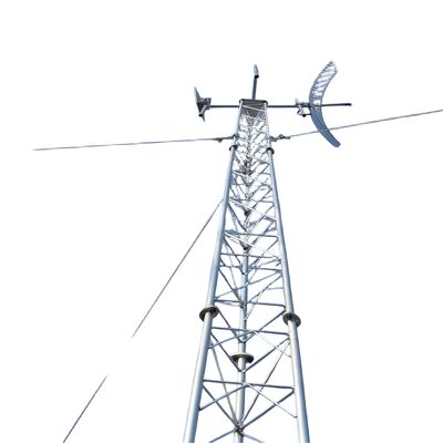 Трубчатая стальная микроволновая коммуникационная башня 20- 80M 3 ноги