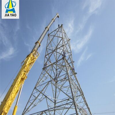 Солнечная приведенная в действие антенная башня самостоятельно поддерживая гальванизировала 20 30 40M 4G 5G с мачты телекоммуникаций решетки