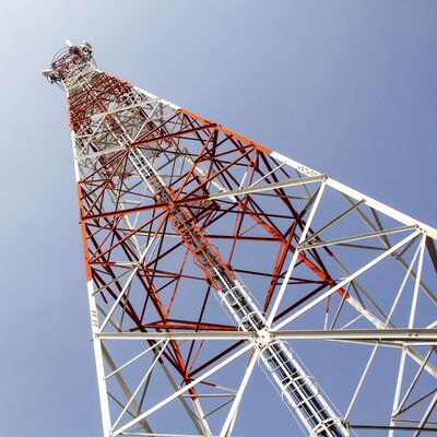 башня угла конструкции 4 платформы 20М 30М 40М двойная стальная для автовокзала