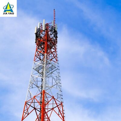 анти- лед 30М 40М 45М покрывая 4 опорную угловую стальную башню для телекоммуникационной инфраструктуры холодного региона