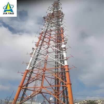 48м 60м 70м 77М компактная башня телекоммуникаций трубки следа 3 для городской пешеходной улицы 5Г