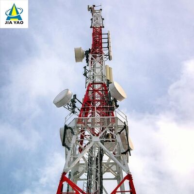 Угловая стальная вышка связи ANSI/TIA-222, стандарт сейсмостойкости 4, стандартная решетчатая мачта для установки радиотелевизионной антенны