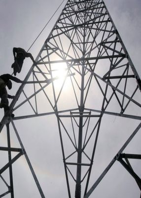 4G 5G беспроводные телекоммуникации связи солнечная энергия телекоммуникации радио 3 ноги угловая стальная башня