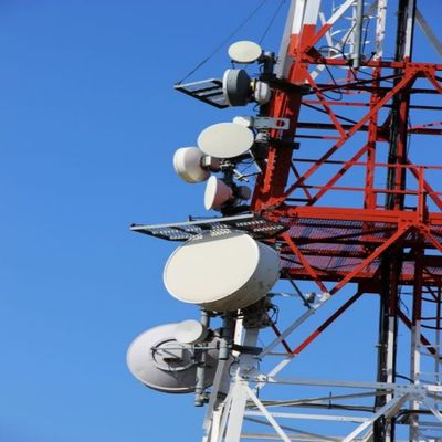 Гальванизация 4 ноги решетчатая антенна башня горячая ванна 70м 75м 80м