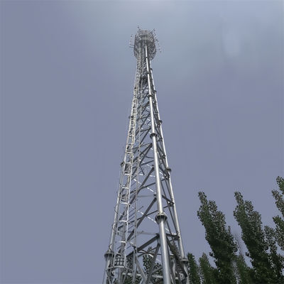 3 ноги трубчатая стальная башня Мобильная сеть 4G 5G Сигналы радиопередачи башни