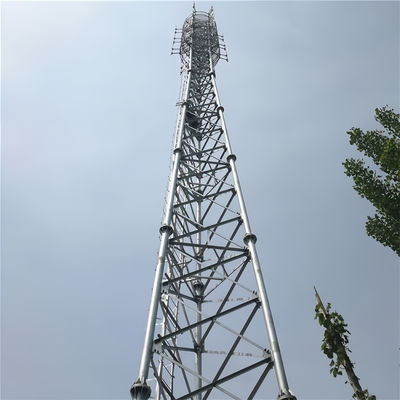 Wifi Телефонная связь Треугольная антенна Мачта 3 ноги Радиокоммуникационная башня