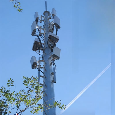 Телекоммуникации Wifi портативная базовая станция GSM башня монопол 30 метров микроволновая передача