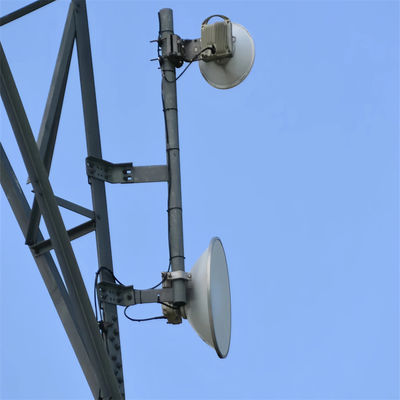 Самоподдерживающаяся оцинкованная беспроводная сеть Wi-Fi 3 ноги башня угловая стальная башня