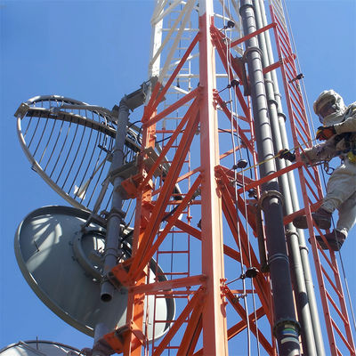 Самоподдерживающаяся оцинкованная беспроводная сеть Wi-Fi 3 ноги башня угловая стальная башня