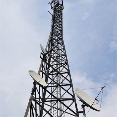 Bts Solar Power Telecommunication Tower &amp; Accessories 3 ноги угловая самоподдерживающаяся радиобашня