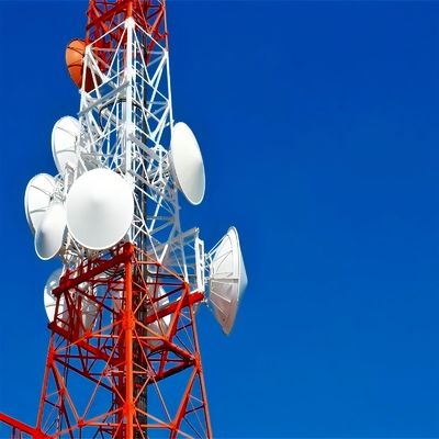 50 60 70 80 90 100 метров Угловая стальная антенна Телекоммуникационная башня Оцинкованная