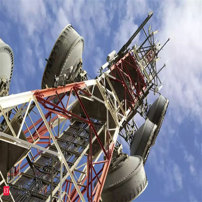 Сеть 5G Wifi Антенна Базовая станция Самостоятельная Антенна Башня 4 ноги Клеточная наружная телевизорная башня