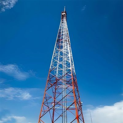 Дизайн укрытия для телекоммуникаций 60м 4 ноги угловая стальная башня угловая решетка радио антенна 4g беспроводное оборудование