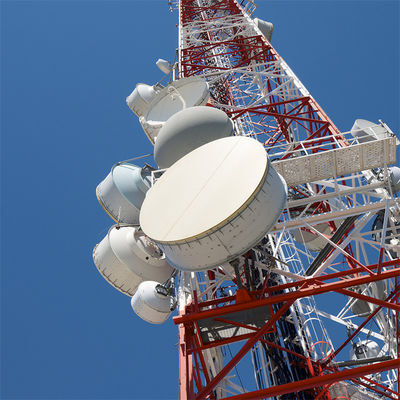 Gsm 60m самоподдерживающаяся решетка башня нога основание полиэстер порошковое покрытие Bts четырехногие радиокоммуникации металлическая антенна башня