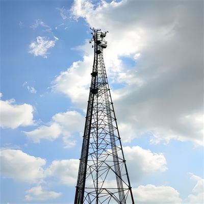 100 футов 200 футов 3 ноги трубчатая решетка Телекоммуникационная башня FM радиовещание Wifi башня