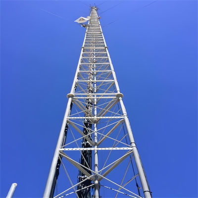 100 футов 200 футов 3 ноги трубчатая решетка Телекоммуникационная башня FM радиовещание Wifi башня