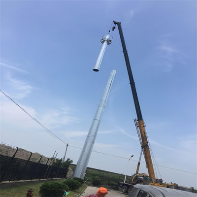 Телекоммуникационная башня Q345B/A572 скорость ветра 120 км/ч