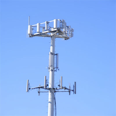 Сеть Мобильная телефонная связь Монопольная башня Железная Wi-Fi антенна Сигнальная башня