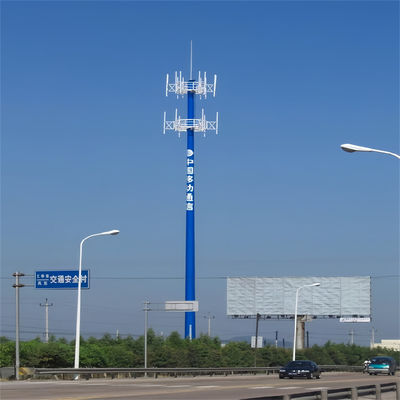 Сеть Мобильная телефонная связь Монопольная башня Железная Wi-Fi антенна Сигнальная башня