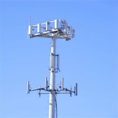 ISO 1461 Монопольный антенный башня телекоммуникации крыша крыша Монопольные столбы башня