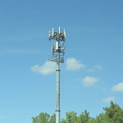 Специализированная профессиональная Wifi рабочая платформа дальнего радиуса действия микроволновая самоподдерживающаяся монопольная антенна башня