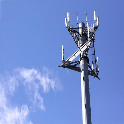 30м 35м 40м Оцинкованные 4g / 5g сотовые сайты Монопольный сотовый телефон Башня сигнала микроволновая