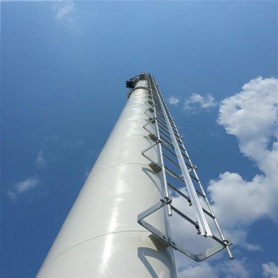 30м 35м 40м Оцинкованные 4g / 5g сотовые сайты Монопольный сотовый телефон Башня сигнала микроволновая