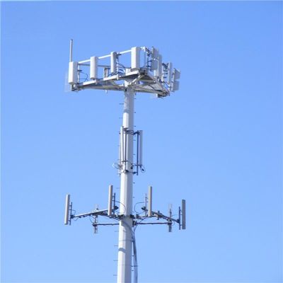Стальная башня монополя 20 метров для продажи Q345B/A572