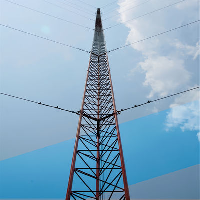 Gsm 20 25m 30M Стержная башня с треугольной мачтой