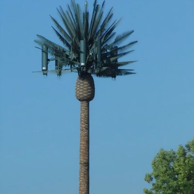 Большие наружные ветроустойчивые скрытые башни мобильных телефонов монополь бионическое дерево однопольная башня