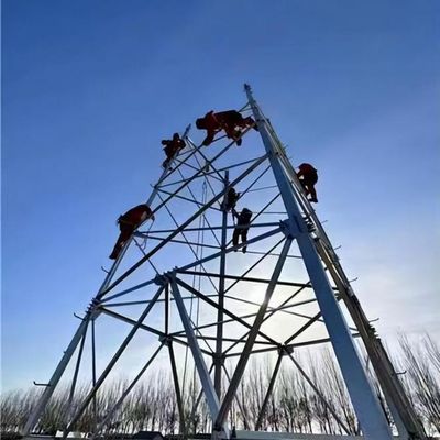 33 кВ до 110 кВ Башня электропередачи Угол Железная башня 30-180 км/ч Скорость ветра