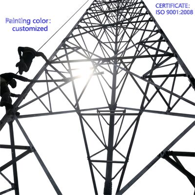 20 - 50м 55м 60м 70м 80м горяче-погруженный оцинкованный 3 ноги самоподдерживающаяся башня 3 ноги угловая башня