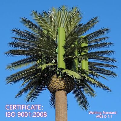 Большие наружные ветроустойчивые скрытые башни мобильных телефонов монополь бионическое дерево однопольная башня