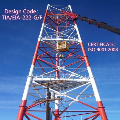 20 30 40M 3 Leg Tubular Steel Seamless Isp Интернет 5G Wifi Bts Телекоммуникационная вышка передачи