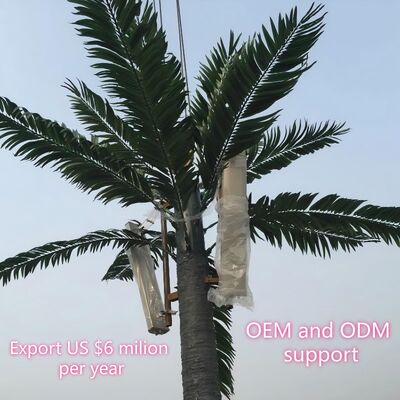 45M Simulated Tree Telecom Tower Aluminum Alloy 30m LTE Network Urban Parks Eco Friendly