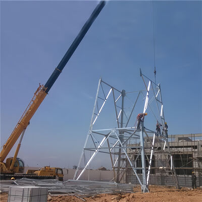 20 30 40 М 4 ноги Угловая стальная решетка Прочная 5G Wifi Cell Signal Booster Телекоммуникационная башня