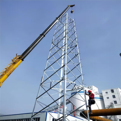 20 30 40 М 4 ноги Угловая стальная решетка Прочная 5G Wifi Cell Signal Booster Телекоммуникационная башня