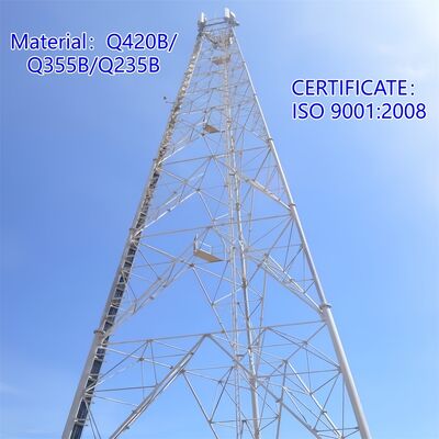 Прочная и долговечная трехногая трубчатая стальная башня, разработанная для соответствия строгим требованиям к нагрузкам и условиям окружающей среды в промышленности