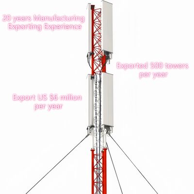 Стержная башня, спроектированная для максимальной высоты с минимальным использованием конструктивных материалов на основе кодов проектирования ANSI/TIA-222-G-H-F
