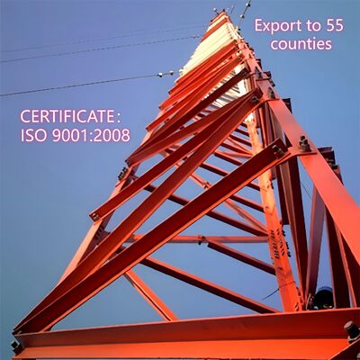 Стальная прокатная башня, спроектированная с силой удара KV 27 джоулей при различных температурах, обеспечивающих производительность