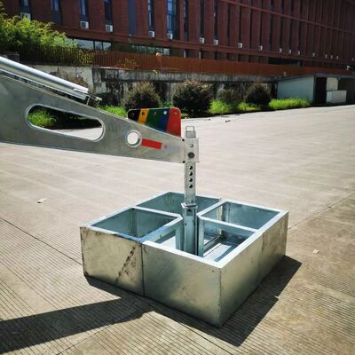 Телескопическая башня 15-30M Зацинкованный стальной грузовик монтированная коммуникационная антенна 40M/S ветроустойчивая