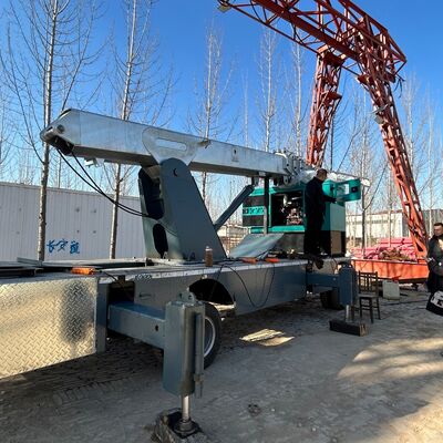 Телескопическое оцинкованное стальное освещение + связь 15 20 25M 5G 4G Wifi Мобильная аварийная башня