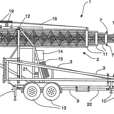 Универсальная телескопическая башня высотой от 15 до 30 метров, подходящая для воздушных работ и промышленных установок