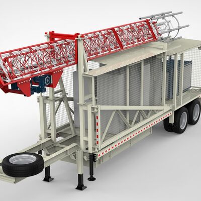 Универсальная телескопическая башня высотой от 15 до 30 метров, подходящая для воздушных работ и промышленных установок