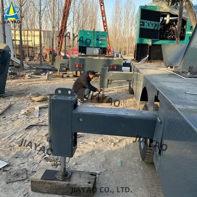 Тяжелая телескопическая башня с вертикальным отклонением менее одного на тысячу, обеспечивающая производительность для коммуникаций и освещения