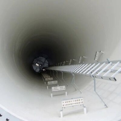 Monopole Tower steel designed with ANSI TIA 222 G H F and EN 1991 1 4 standards for telecom infrastructure support