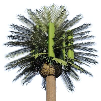 15 21 27M Живописная зона Бионическое дерево Замаскированная оцинкованная сталь Наружная коммуникационная башня 5G 4G Wi-Fi