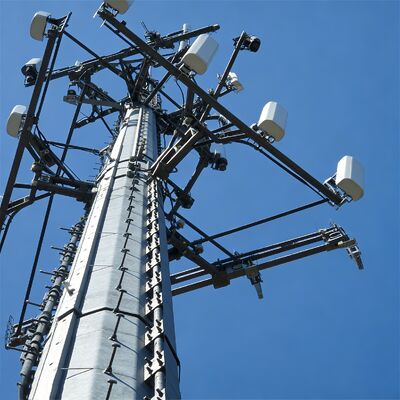 16 24 32 м городской эстетический монополь из оцинкованной стали, самонесущий открытый 5G 4G спутниковый пейзаж телекоммуникационная вышка
