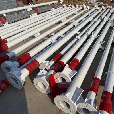 Башня связи высоты 20-100м 3 ног трубчатая изготовленная на заказ стальная для глобальных инженерных проектов